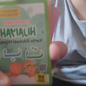 FLASHCARD EDUKASI - Flash Card Anak Mainan Edukatif Huruf Angka HIjaiyah Hewan Binatang Anggota Tubuh Profesi Kartu Belajar Pintar Bilingual Bahasa Inggris
