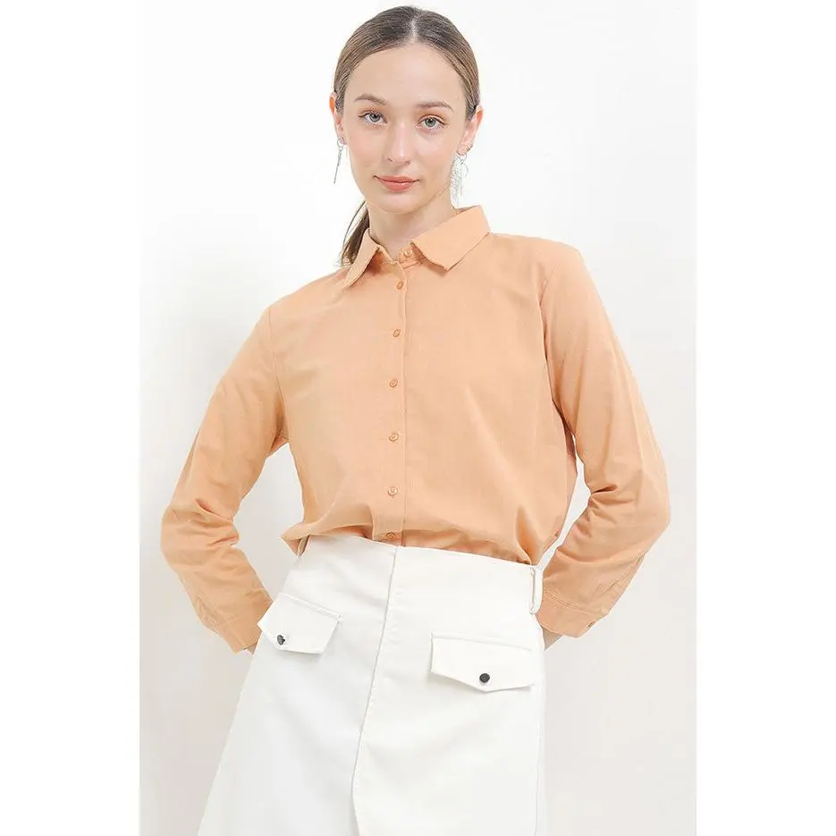 Cardinal Kemeja Loose Fit Wanita G1168J10B