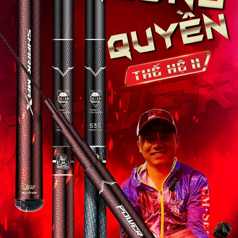  Cần tay vương quyền thế hệ 2 - Tặng áo Guf cao cấp 