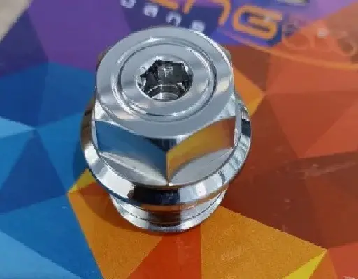 Tutup Oli Mesin Honda Yamaha HENG Probolt Stainless Ori Thailand 3