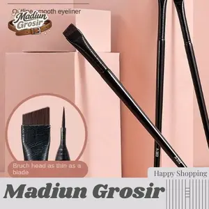 (ACC122) Kuas Alis Mata Brush Eyeliner Brush Makeup Alat Makeup Kecantikan Eyebrow Brush Bahan Bulu Sintetis Super Tipis