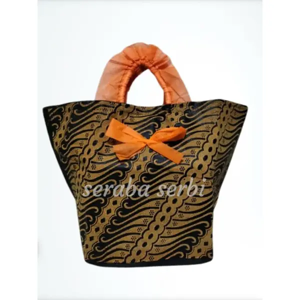 Tas Hajatan Syahrini Batik 20 X 20 - Kotak Nasi Request Motif 1