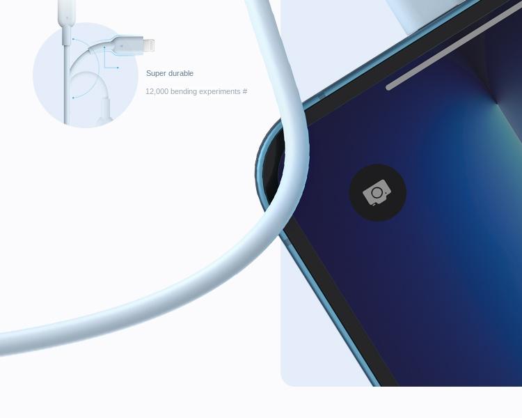 Product Introduction of Anker 321 Powerline II USB-C with Lightning Cable high-speed charging via Power Delivery MFi Certified A8632 Charger Connector Device Electronic Mobile Cellphone Smartphone 4