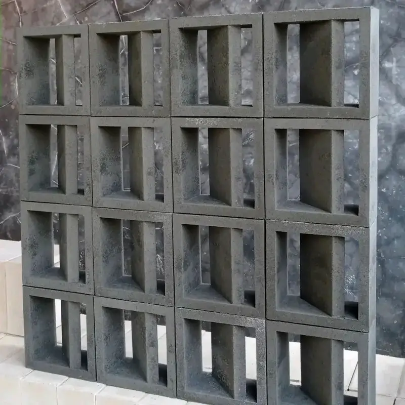 Roster Beton Minimalis Terbuat Dari Cor Motif Nako LB 2 Ukuran 20x20 cm 1