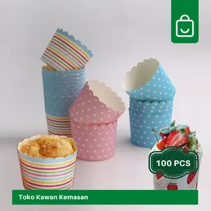 Laced Baking cup Mix ( 100 pcs ) UK 50 x 45 - Newgoya