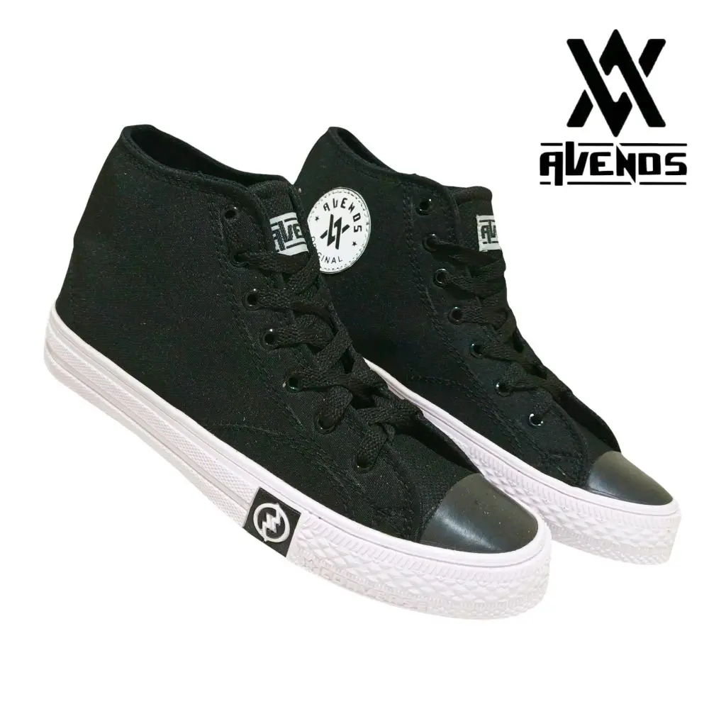 SEPATU BOOT HITAM ANAK SEKOLAH