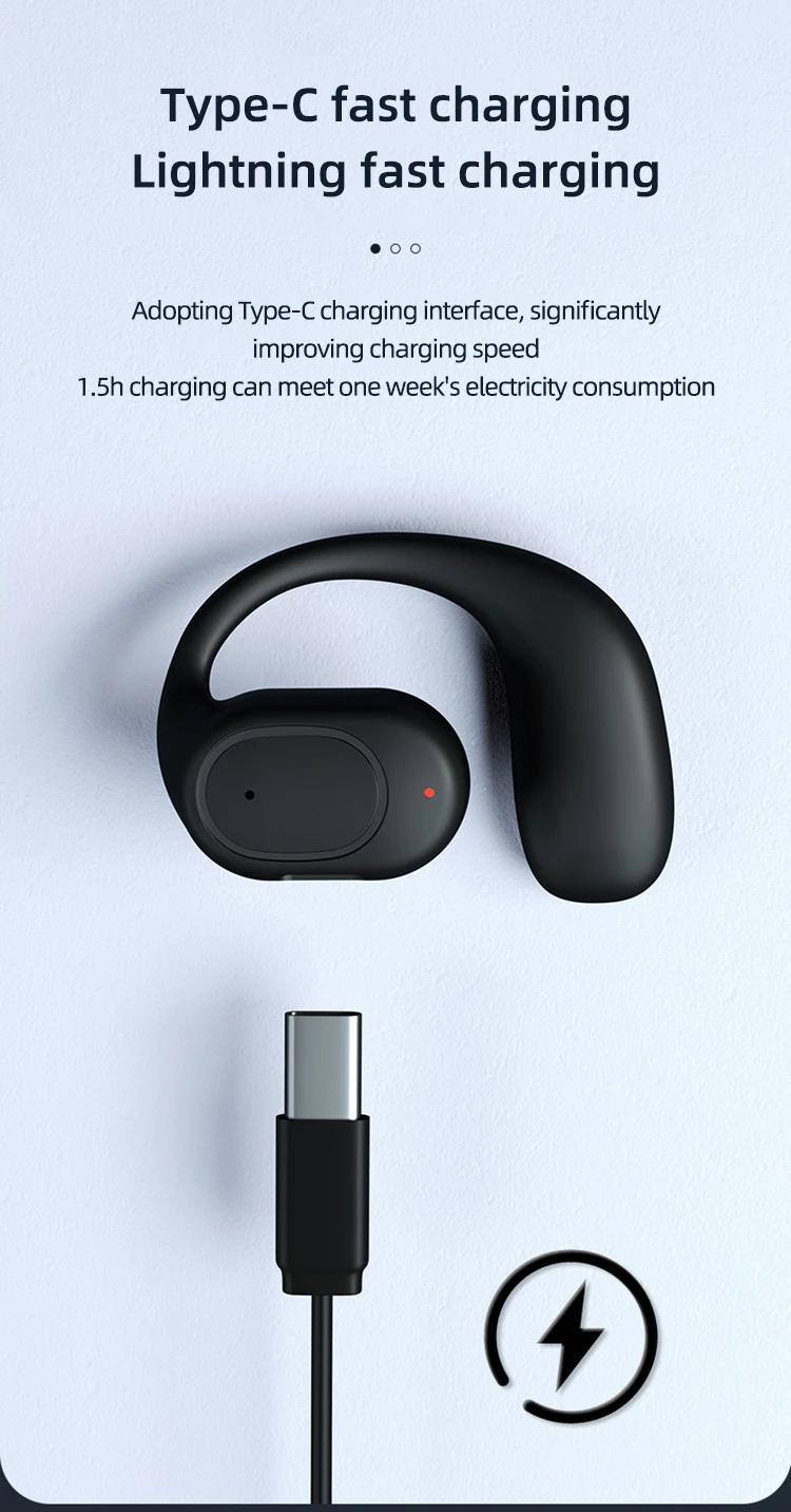 Product Introduction of Tai nghe một tai KY2 nguyên bản, tai nghe không dây Bluetooth , pin dung lượng lớn với thời gian phát lại 10H, điều khiển cảm ứng trên tai, Business-2 45