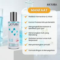 Gambar KYURA Bundling Acne Calming 2 Pcs Set Acne Toner 80 ml & Acne Cream 15 gr Treatment Wajah Berjerawat & Mengurangi Kemerahan with Panthenol Niacinamide BPOM dari Kyurabeautyofficial Kab. Cilacap 5 Tokopedia