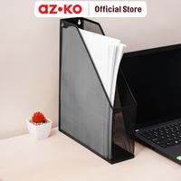 Gambar AZKO Odi Organizer Majalah - Hitam Rak Bacaan Holder Dokumen Meja Penyimpanan dari AZKO ID Kota Administrasi Jakarta Pusat 1 Tokopedia