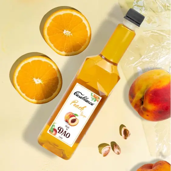 Siro Casablanca 750ml - Pha Chế Làm Trà Trái Cây Đủ Mùi Vị syrup