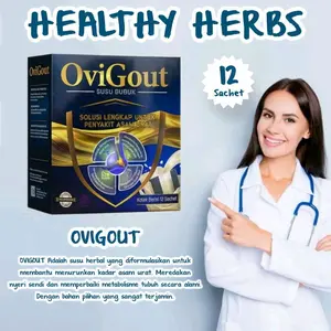 OVIGOUT Milk Asli Original Susu Asam Urat Nyeri Sendi Dan Kolestrol