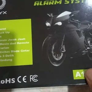 Alarm Motor System V12 By VINYX Remote Stater Jarak Jauh Universal SBY Set Sensor