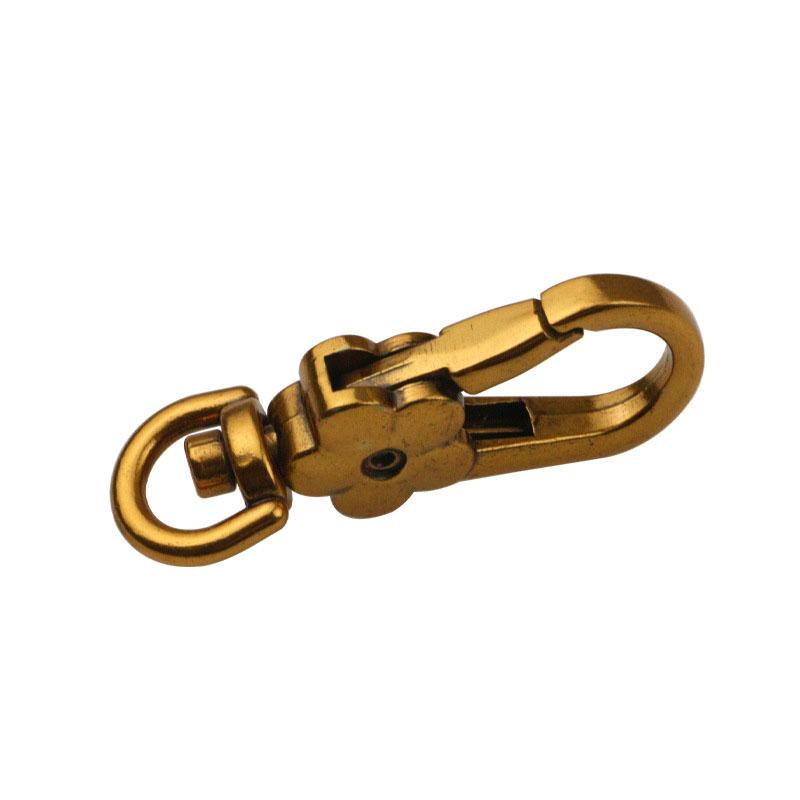Product Introduction of Bag hardware accessories Bag belt fastener Connector Key chain hook Inner diameter 8mm 1