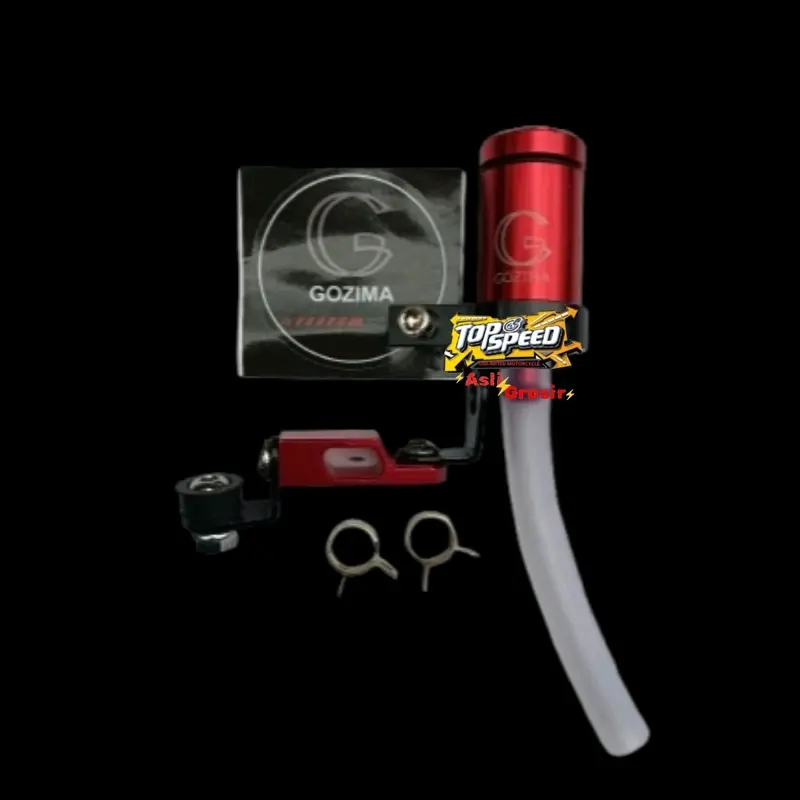 Paket Variasi 2item Tabung Minyak Rem Model Pen'iss Cnc Plus Breket Tabung Minyak Rem Cnc Full CNC Plus Selang And Breket Selang Universal Semua Motor 8