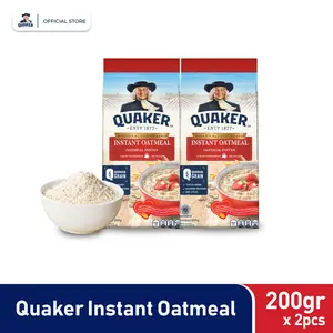 Quaker Instant Oatmeal 200 Gr - Twin Pack