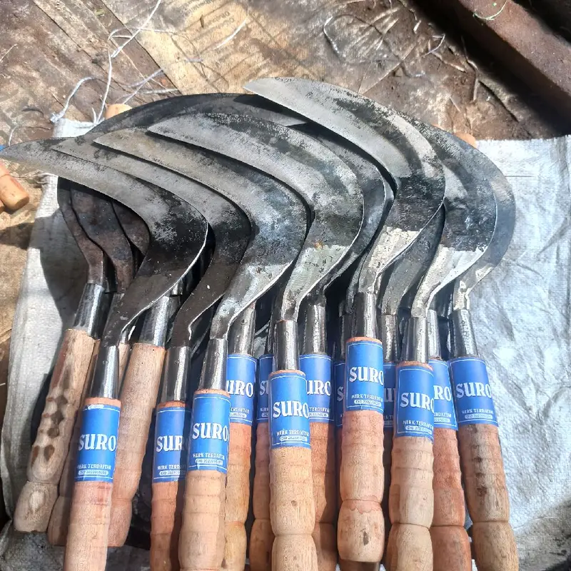 Sabit Rumput Suro Baja Asli Super Tajam Anti Copot - Alat Pertanian Berkualitas 3