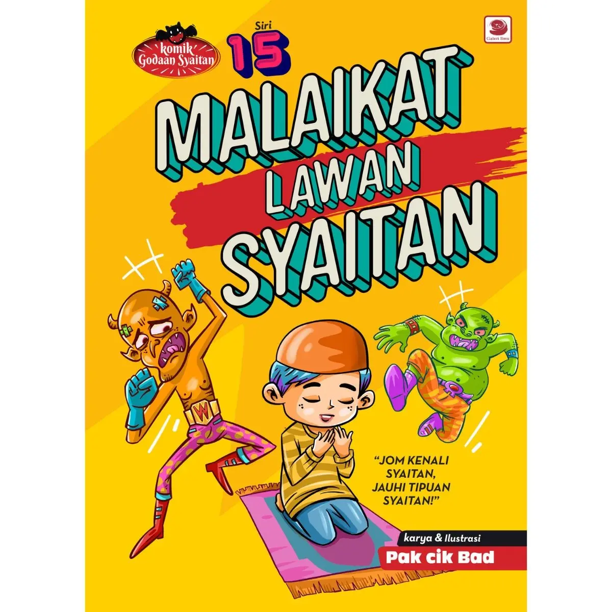 Books KGS SIRI #15A: MALAIKAT LAWAN SYAITAN - KOMIK KANAK-KANAK (SGS 15B)