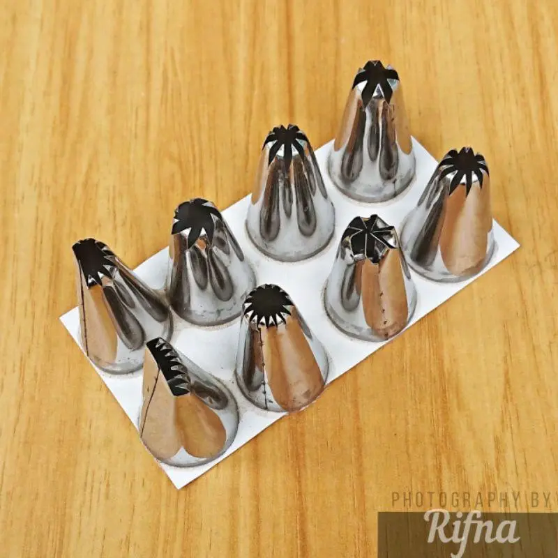 Terbaru! 8 pcs Spuit Lokal Besar Stainless
