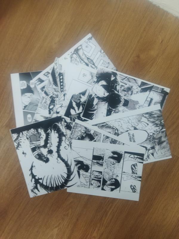 POSTER MANGA STICKER TINGGAL TEMPEL WALL DECOR ISI 16 PCS ( BISA REQUEST ) ( BISA COD ) ( PROSES CEPAT, 1 HARI JADI ) 1