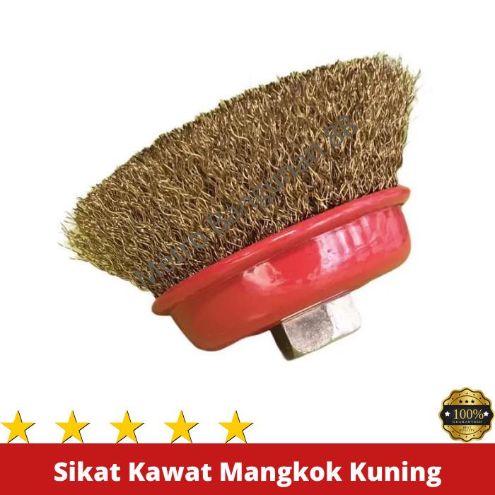 Kawat Sikat / Kawat Sikat Kuningan 3 inch 1