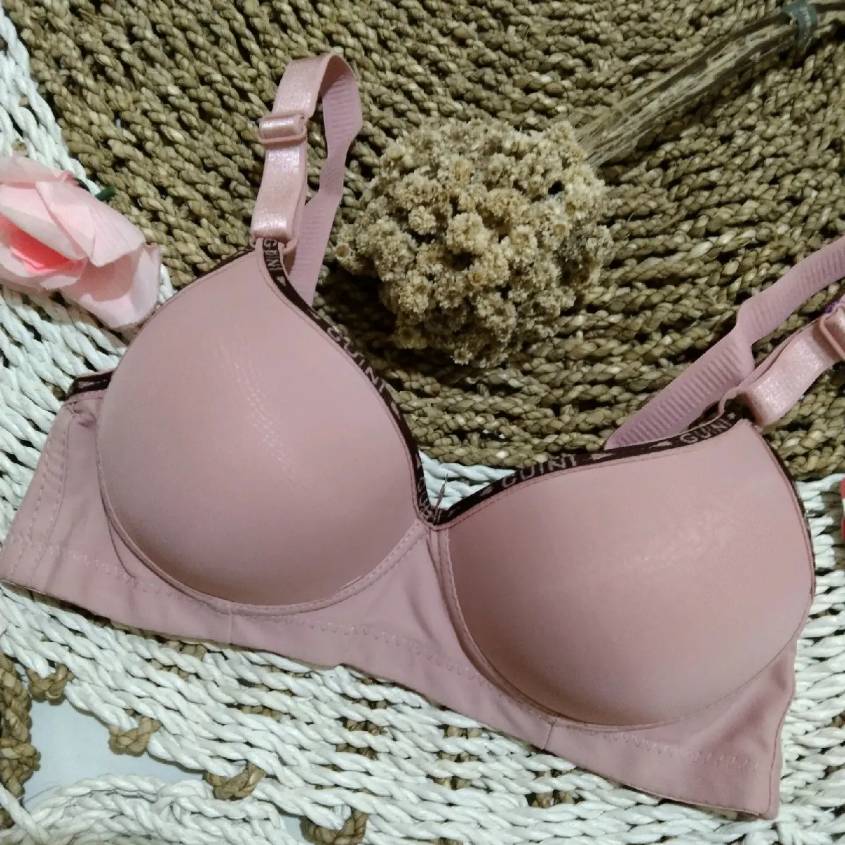 Bh Remaja Cantik Non Kawat Busa Tebal Push Up Bh Super Montok Kait 3 Bra Sexy Cup A