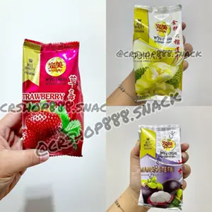Dry Durian / Dried durian / Durian vacuum / Freeze Wan Mei ORI SNACK THAILAND READY STOCK