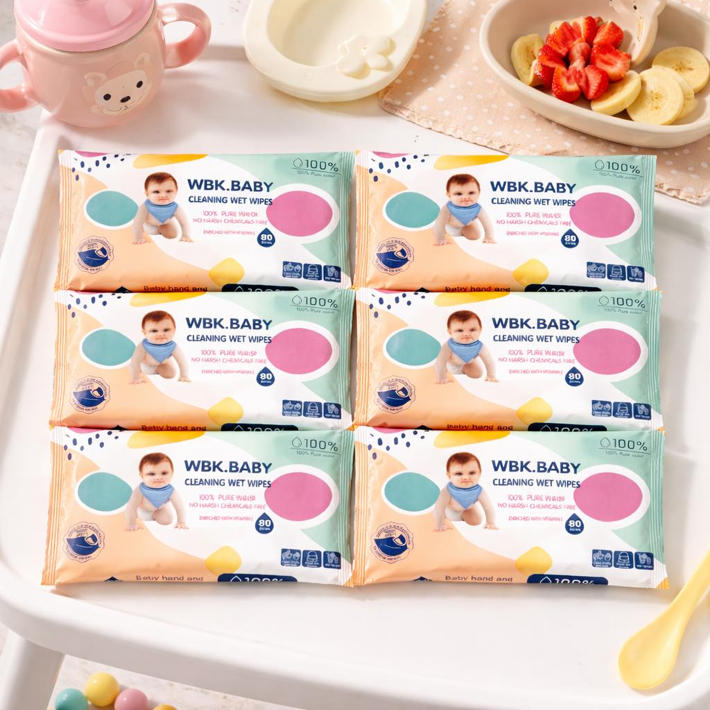 TISU BAGUS - WBK Tisu Basah 5 PCS Isi Banyak Lebih Murah Lembut Tebal Nyaman di Kulit  nonalkohol