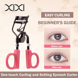 XIXI Curler Bulu Mata Upgrade Panjang Melengkung Alami Tahan Lama Sudut Lebar Portable untuk Pemula lash