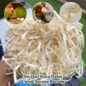Serabut Kayu Halus Sarang Burung Lovebird Kualitas Terbaik
