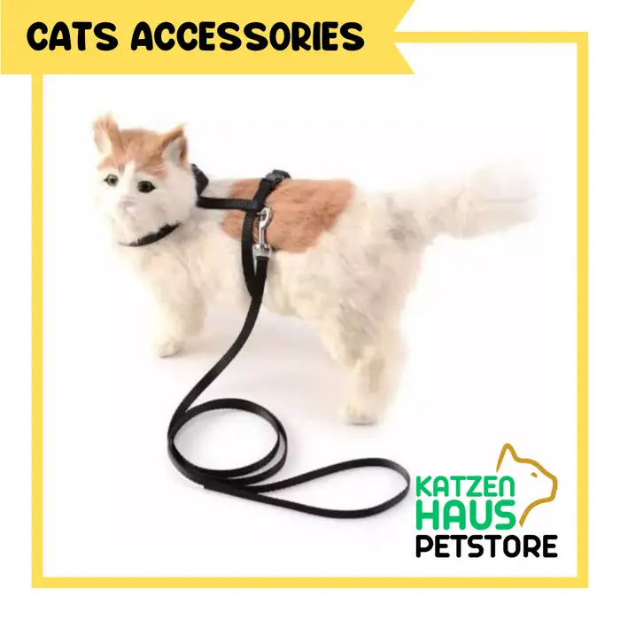 Harness Model "H" Tali Tuntun untuk Kucing