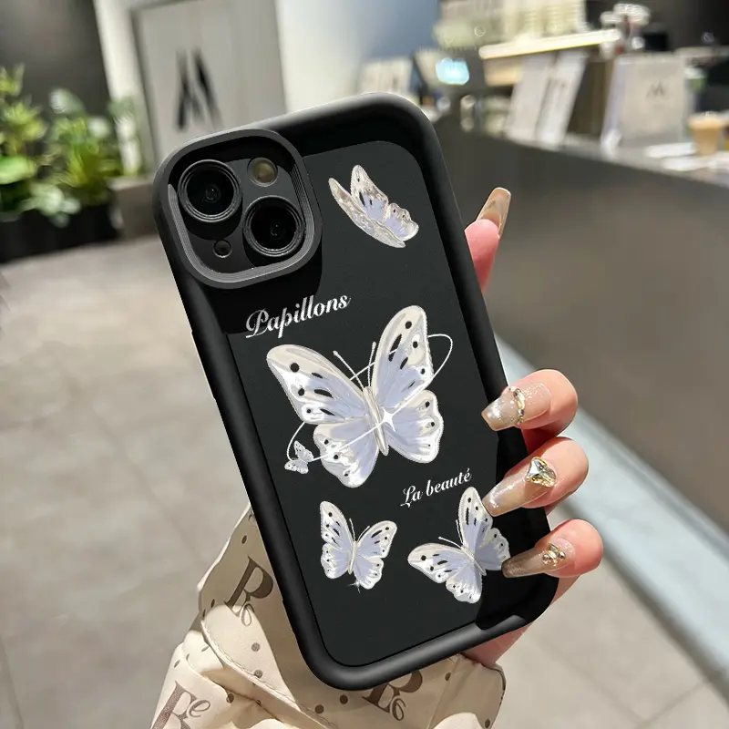Casing Hp Untuk OPPO A7 OPPO A5s OPPO A12 OPPO A12S A11k Case HP pola kupu-kupu bintang Cesing Casing sederhana Kesing Silikon lunak Kasing baru Softcase 4