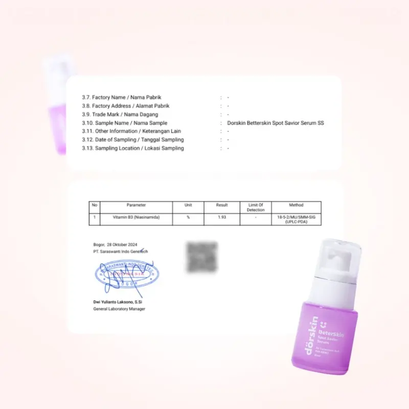 【cod】(LIVE SALE ONLY) Dorskin BeterSkin Spot Savior Serum - Serum Dark Spot Bekas Jerawat PIE PIH 3OW7BD Mengencangkan Mencerahkan Wajah Pencerah 7