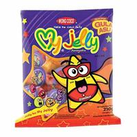 Gambar WONG COCO MY JELLY PLASTIK 15 X 14 GR dari Hypermart Gajah Mada Kota Administrasi Jakarta Pusat 1 Tokopedia