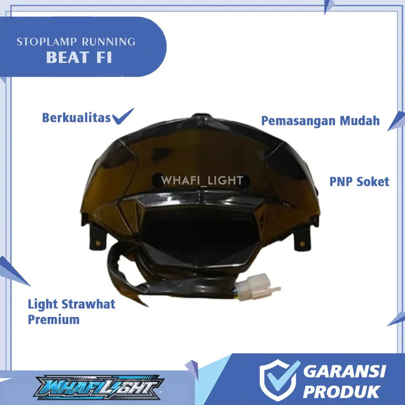 Stoplamp Running Beat FI 2014-2016 - 10 mode (manual/otomatis) PNP 3