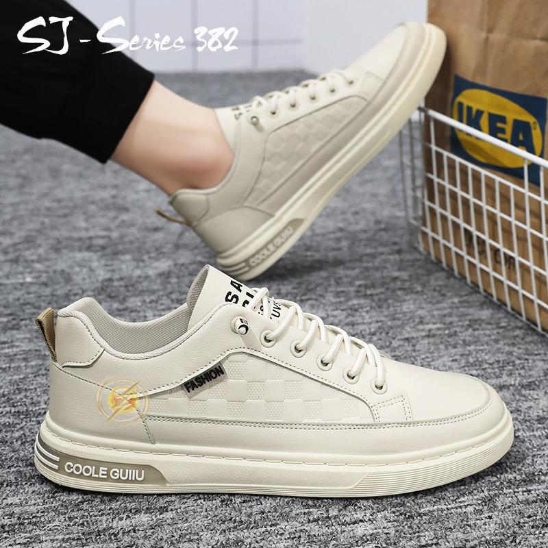 [OOSLE] Sepatu Sneakers Pria Casual Cakep bisa dipakai Formal Non Formal Kualitas Premium -382 4