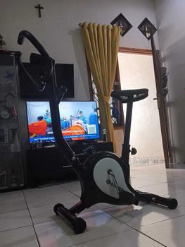 Product Review of Bettergrow Spine Bike Sepeda statis Alat Peralatan Olahraga Kaki Exercise Bikes Berputar YS02 YS01 Kursi from a**a 0
