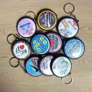 Gantungan Kunci Oleh Oleh Bandung Isi 10 Pcs - Model Terbaru