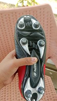 Product Review of Sepatu Bola Kulit Pull Besi Dewasa (Dijahit dan Dipaku) from J**a 0
