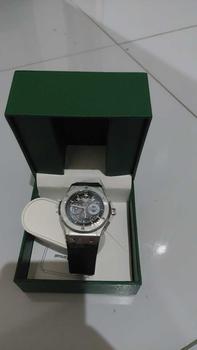 Product Review of PAD HENER LEXICON Jam Tangan Unisex Analog Original Water Resistant Tali Kulit Keren Luxury Chronograph Quartz Calendar Jam Tangan Cowok Sport COD + Kotak Eksklusif from S**3 0