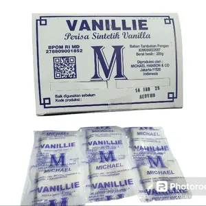 VANILLIE M 100 PCS PERISA VANILA/VANILI M CRIST 100PCS