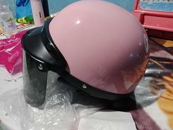 Product Review of Helm Bogo Setengah Chip Vespa Kendaraan Motorcycle from M**a 0