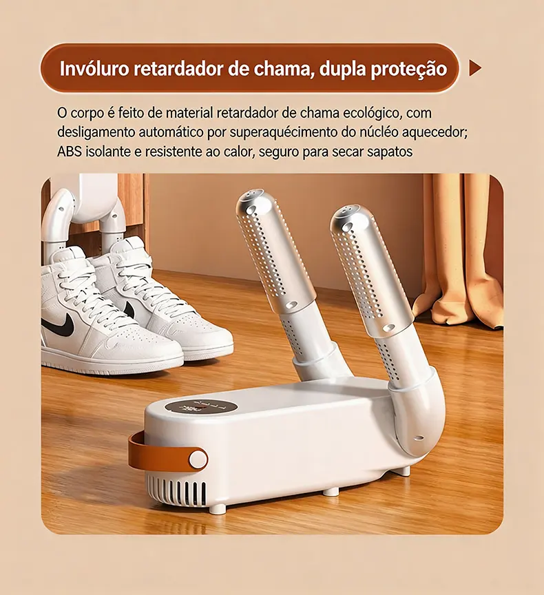 Secador de sapatos telescópico, secador de sapatos doméstico inteligente com tela sensível ao toque e temporizador, secador de sapatos dobrável, aquecedor de sapatos e secador de sapatos.220v Secador de sapatos telescópico, secador de sapatos doméstico inteligente com tela sensível ao toque e temporizador, secador de sapatos dobrável, aquecedor de sapatos e secador de sapatos.220v