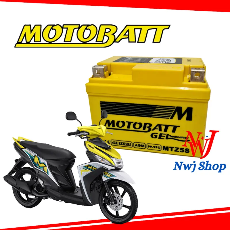 AKI KERING MOTOBATT MIO M3 GEAR MIO J MIO S MIO SOUL MIO Z MTZ5S GTZ5S YTZ4V MF 0