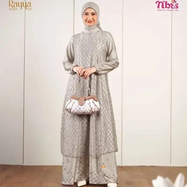 SARIMBIT NIBRAS JELITA TAUPE RAYYA SERIES 2025 TERBARU 1