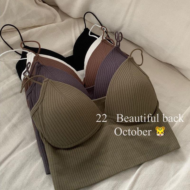 Amiera BR086 Bra Tanktop Wanita BH Atasan Wanita Korean Croptop Fit Spandex Singlet Nyaman 5