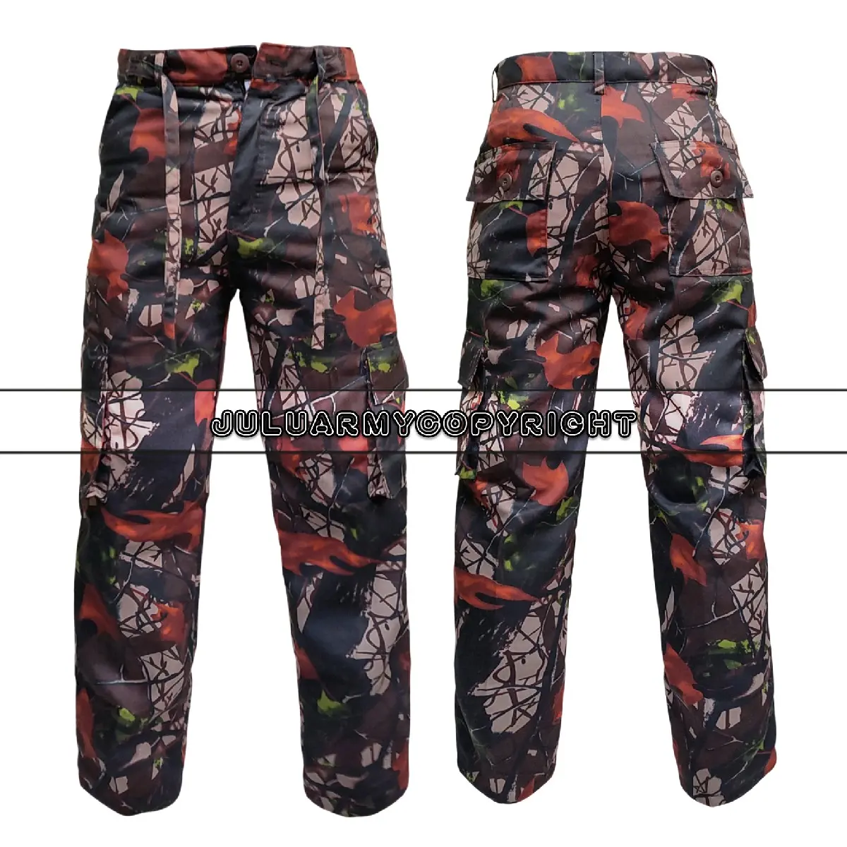 CELANA CAMO PERBAKIN PANJANG CELANA PDL CARGO LORENG