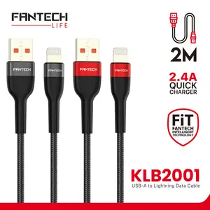 Fantech Life Kabel Charger Fast Charging Kabel Data SuperVooc Vooc Series KLB1201/KLB2001 Desain Tahan Lama & Pengisian Efisien