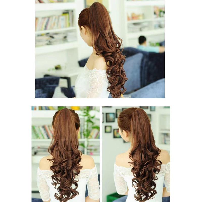 Product Introduction of Tóc Đuôi Ngựa Vuốt, Dài 60cm, Kiểu Xoăn, Kẹp Trong Tóc Nối, Tóc Giả Đuôi Ngựa Xoăn, Sợi Tóc Đuôi Ngựa, Dành Cho Nữ, Phụ Kiện Thời Trang, Cindie, Vận Chuyển Từ Việt Nam 22