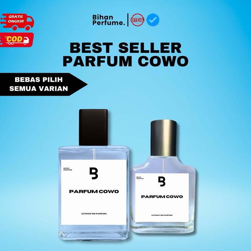 Best Seller Parfum Cowo By Bihan Perfume - Extrait De Parfum Pria Wanita Cowok Man 1