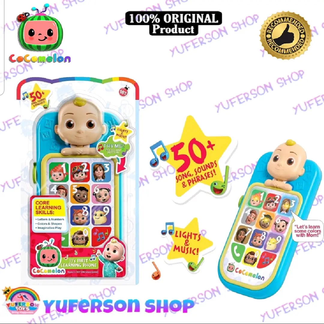Mainan Cocomelon Original Model Handphone Toy
